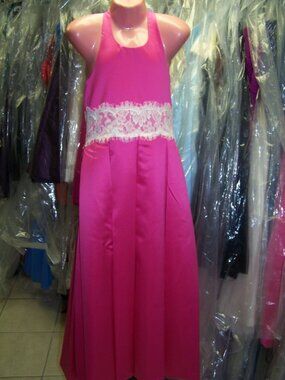 Dessy 4007...Flower Girl / Special Occasion Dress....Fuchsia...Sz 6...NWT